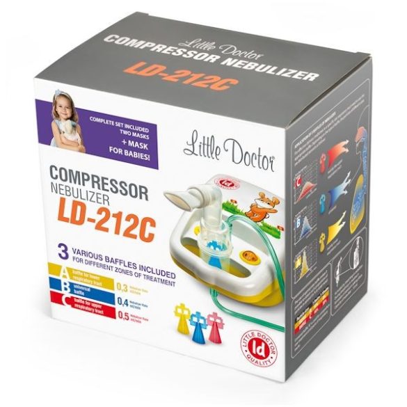 Little Doctor LD-212C Kompresszoros inhalátor