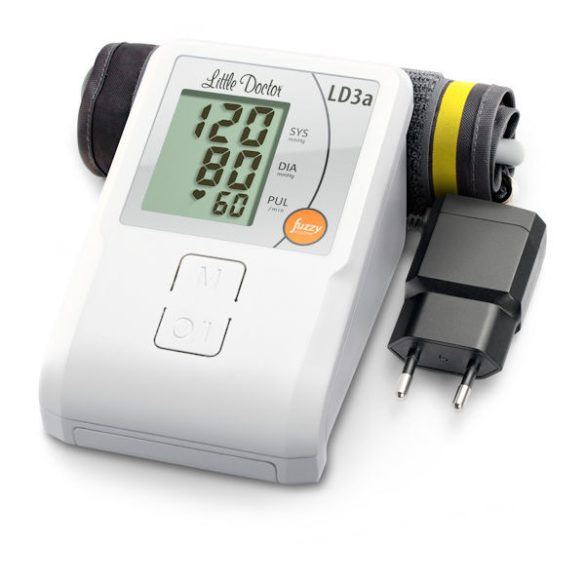 Little Doctor LD3a Automata felkaros vérnyomásmérő hálózati adapterrel